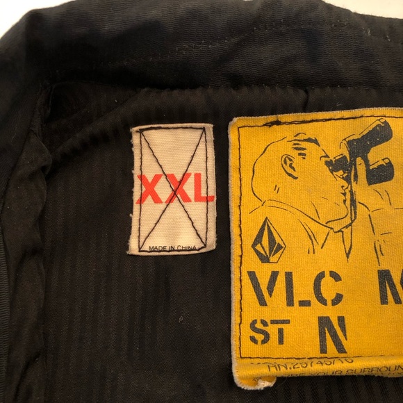 Men’s Black Volcom Jacket XXL - Picture 4 of 8